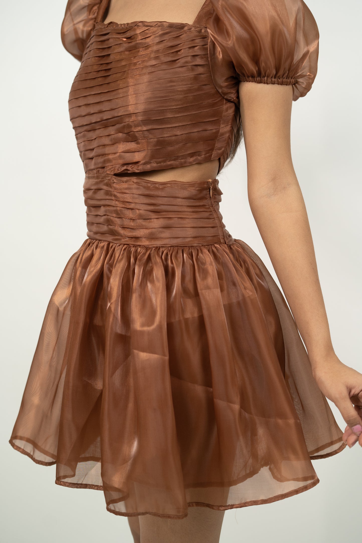 Brown Elyna Dress