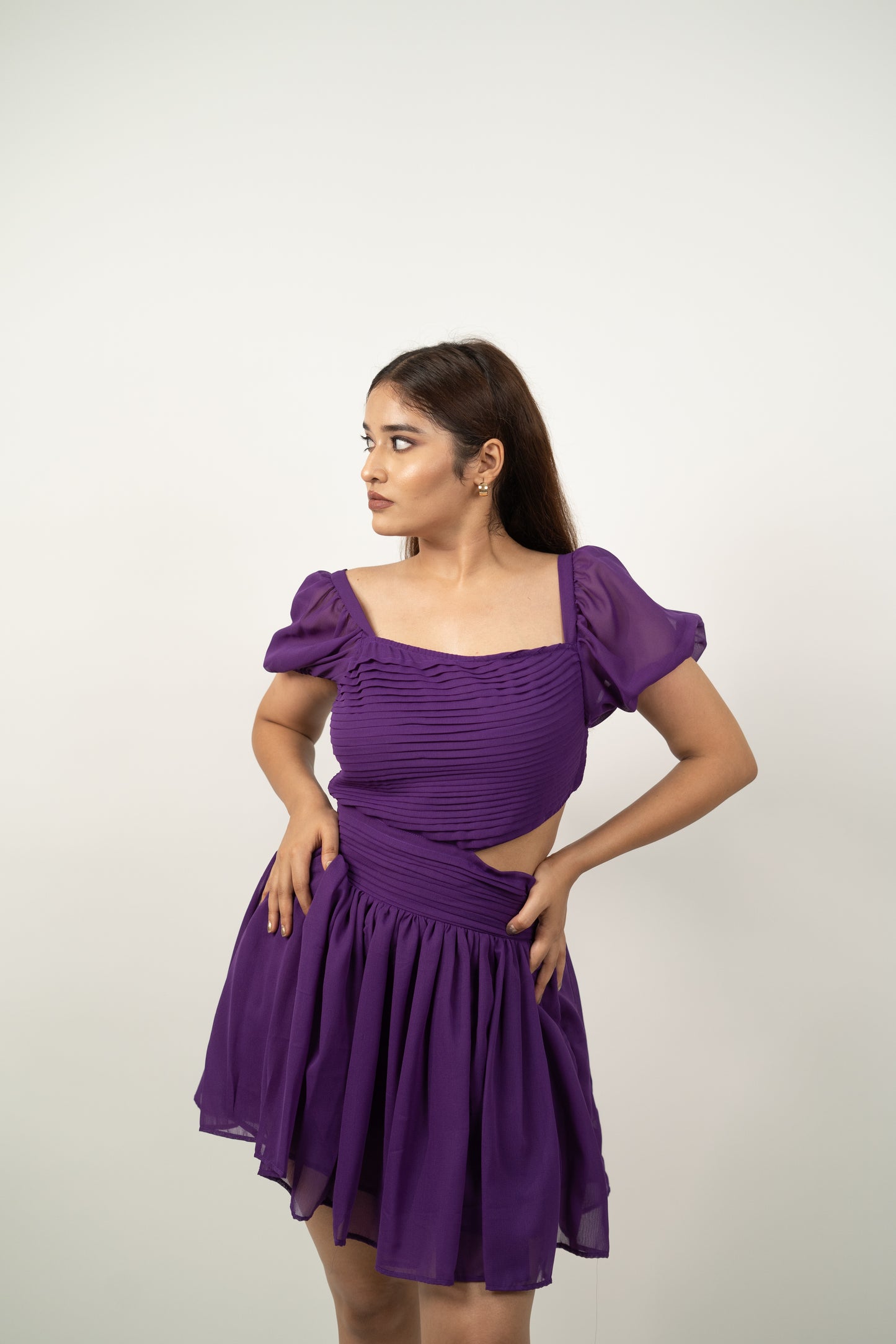 Purple Elyna Dress
