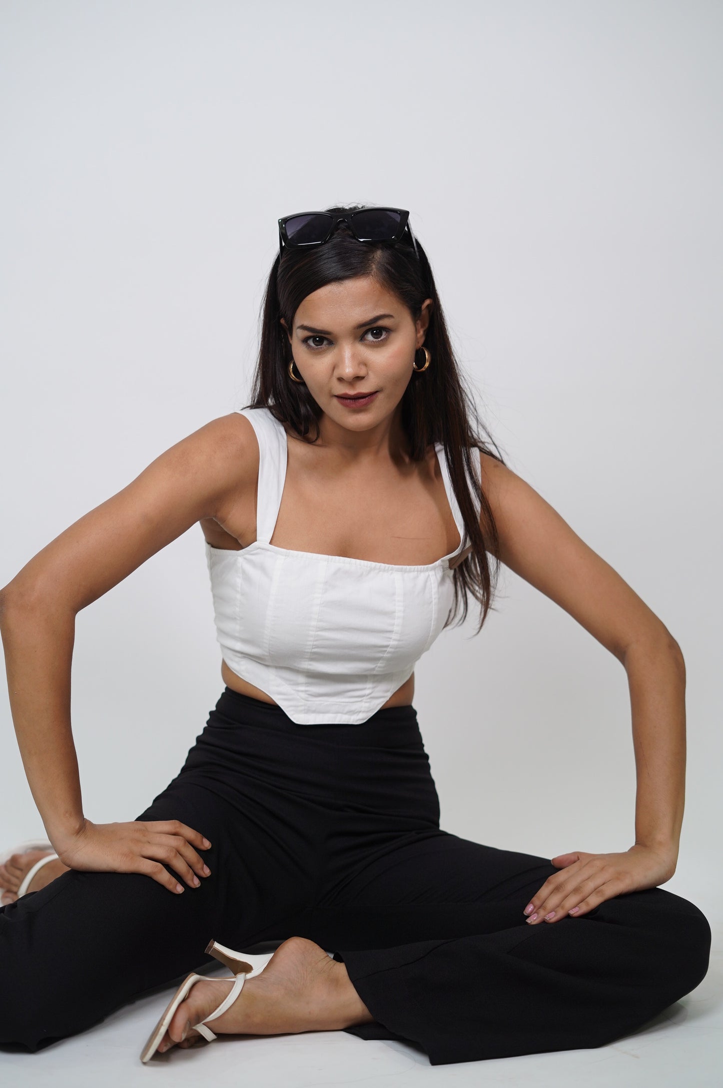 White Cotton Top